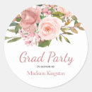 Search for rose gold graduation stickers Party