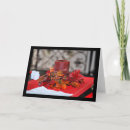 Search for red candles cards Festive
