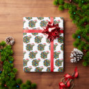 Recherche de tortue de père noël papier cadeau Mignon