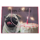 Search for happy birthday dog large gift bags Cute