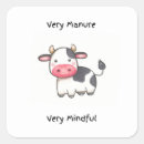 Recherche de vaches drôles autocollants Mignon