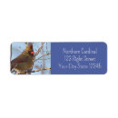 Search for cardinal bird return address labels Animals
