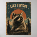 Search for raccoon posters Vintage