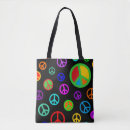 Recherche de peace sign tote bags Paix