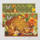 Search for autumn tea invitations Fall tea party