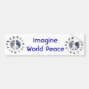 Search for imagine bumper stickers World