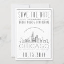Search for chicago skyline save the dates City
