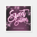 Search for glow in the dark napkins Glam girly