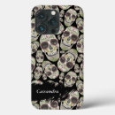 Search for day of the dead iphone cases Black