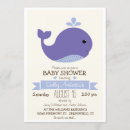 Recherche de pourpres baby shower invitations Océan
