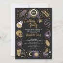 Search for fortune teller party invitations Gothic