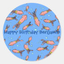 Recherche de créatures de vie marine autocollants Mignon