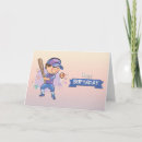 Recherche de baseball anniversaire cartes Dessin animé