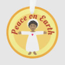 Search for peace on earth ornaments Jesus