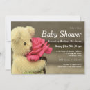 Recherche de ours invitations Petit garçon