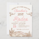 Search for rodeo birthday invitations Southwestern