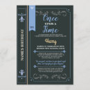 Search for blue prince birthday invitations Fairytale
