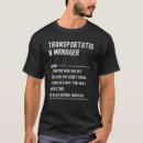 Recherche de transportation tshirts Manager