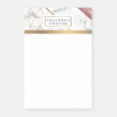 Search for marble post it notes Rose gold
