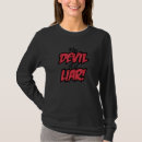Search for the devil is a liar tshirts Prophet