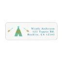 Search for boho arrow return address labels Bohemian