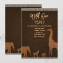 Recherche de safari africain invitations Moderne