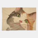 Search for calico tea towels Kitten