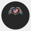 Search for patriotic skull stickers Skeleton hands