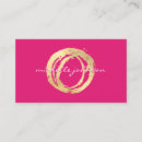 Recherche de rose gold cartes visite Beauté