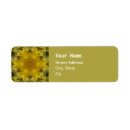 Search for sun flower return address labels Floral