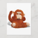 Search for stuffed animals postcards Monkey