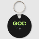 Search for green is good keychains White