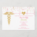 Search for nurse pinning ceremony graduation invitations Pink