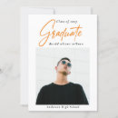 Search for orange graduation invitations University
