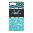 Search for aqua glitter iphone cases Black