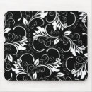 Recherche de motif graphique tapis souris Blanc