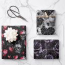 Search for red heart wrapping paper Gothic
