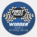 Search for chequered flag stickers Birthday