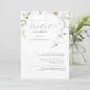 Search for sage green bridal shower invitations Watercolor