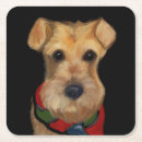 Search for airedale terrier coasters Airedales