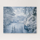 Recherche de lake puzzles Snow
