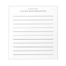 Recherche de ligne noire blocsnotes Nom