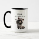Search for cartoon raccoon mugs Woodland animal