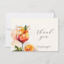 Search for cocktail party thank you cards Love at first spritz