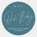 Search for elegant teal stickers Typography
