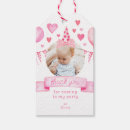 Search for birthday thank you gift tags Bow