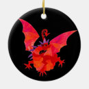 Search for welsh dragon ornaments Red