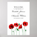 Search for red wedding signs Watercolor