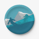 Search for christmas vacation paper plates Skiing