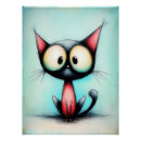 Recherche de dessin de chat posters Illustration
